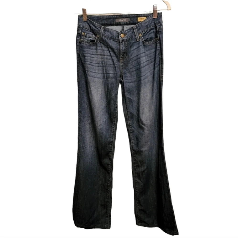 Level 99 Newport Wide Leg Baggy Jeans
